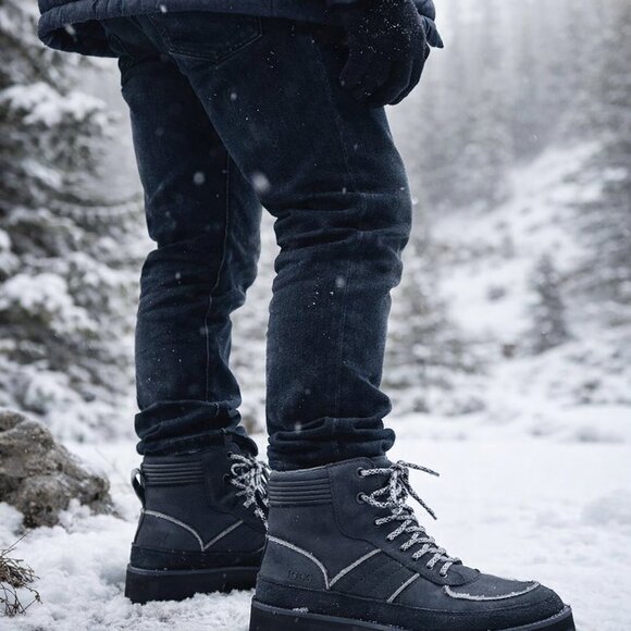 UGG Highland Sport Boots Black | Size 10.5 | Waterproof